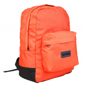 MOCHILA SOURCE MANDARINO LARANJA/PRETO SC300-070