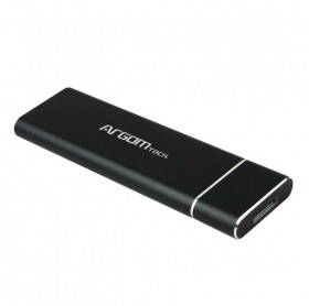 GAVETA EXTERNA USB 3.0 PARA M.2 ARGOM PRETA ARG-AC-1036