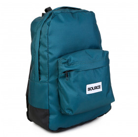 MOCHILA SOURCE ALLEGRO PRETA/VERDE SC300-056