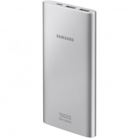 BATERIA PORTATIL SAMSUNG EB-P1100C 10.000 MAH C/2 USB PRATA