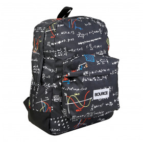 MOCHILA SOURCE X-NUMBER PRETA SC300-059