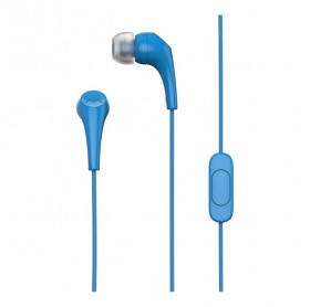 FONE DE OUVIDO AURICULAR C/MICROFONE P3 MOTOROLA EARBUDS 2 SH006 AZUL  