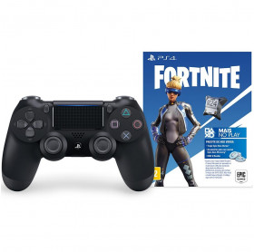 CONTROLE SEM FIO PARA PS4 PRETO SONY CUH-ZCT2U + FORTNITE 