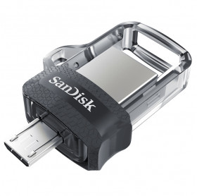 PEN DRIVE 16GB SANDISK ULTRA DUAL MICRO USB/USB 3.0 SDDD3-016G-G46
