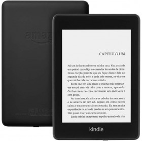 E-READER NOVO KINDLE PAPERWHITE PRETO 8GB WIFI TELA 6