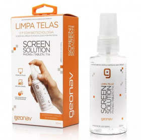 LIMPADOR DE TELA 60ML GEONAV COM FLANELA  