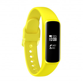 RELOGIO INTELIGENTE SAMSUNG GALAXY FIT E PULSEIRA AMARELO 