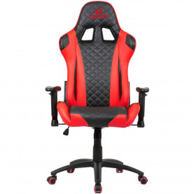 CADEIRA GAMER REDRAGON KING OF WAR PRETA E VERMELHA C601