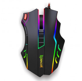 MOUSE USB GAMER REDRAGON M802-RGB TITANOBOA2 CHROMA 24.000 DPI PRETO 