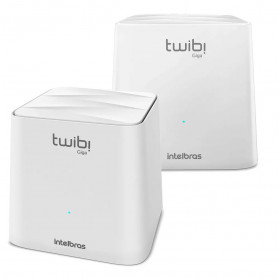 ROTEADOR INTELBRAS CONJUNTO TWIBI GIGA WI-FI MESH AC1200 2 UNID BRANCO 4750069