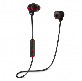 FONE DE OUVIDO AURICULAR MICROFONE BLUETOOTH JBL UNDER ARMOUR PRETO UAJBLIEBTBL