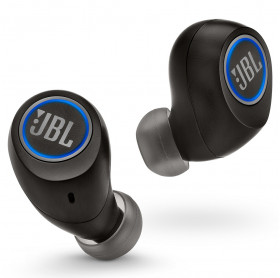 FONE DE OUVIDO AURICULAR MICROFONE JBL FREE X BLACK BLUETOOTH PRETO 