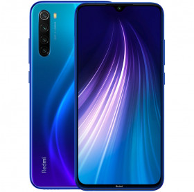 APARELHO CELULAR SMARTPHONE XIAOMI REDMI NOTE 8 64GB 4GB RAM TELA 6.3 AZUL