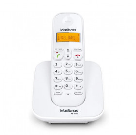 TELEFONE SEM FIO COM ID CHAMADAS INTELBRAS BRANCO TS3110  