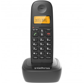 TELEFONE SEM FIO COM ID CHAMADAS INTELBRAS PRETO TS2510