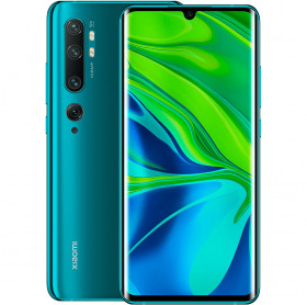 APARELHO CELULAR SMARTPHONE XIAOMI MI NOTE 10 128GB 6GB RAM TELA 6.47 AUR. VERDE