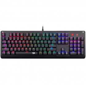 TECLADO USB GAMER REDRAGON SANI RGB MECANICO K581RGB PRETO