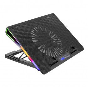 SUPORTE PARA NOTEBOOK ATE 17.3 C3 TECH GAMER RGB PRETO NBC-500BK