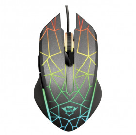 MOUSE USB TRUST 21813 GAMER GTX 170 HERON RGB 7.000 DPI PRETO