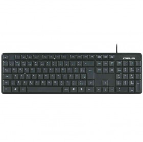 TECLADO USB KB-15BK C3 TECH PADRAO PRETO 