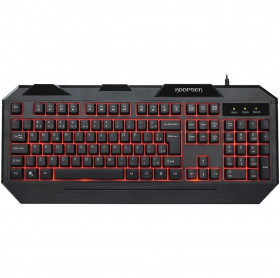 TECLADO USB GAMER HOOPSON TPC-045 BACKLIGHT 7 LED PRETO