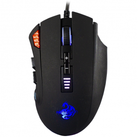 MOUSE USB GAMER HOOPSON BRAVE GT-900 12000DPI RGB PRETO 