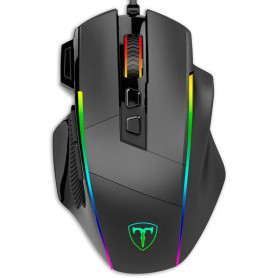 MOUSE USB GAMER T-DAGGER ROADMASTER 8000 DPI PRETO T-TGM307