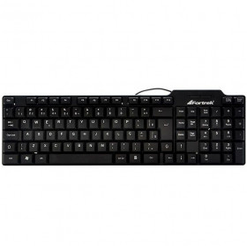 TECLADO USB STANDARD FORTREK SKL-106 PRETO