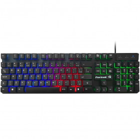 TECLADO GAMER MULTIMIDIA BLACKFIRE PRETO FORTREK G