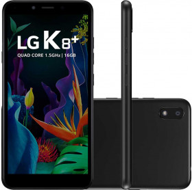 APARELHO CELULAR LG K8+ AZUL ANDROID GO/16GB/1GB RAM/TELA 5.45