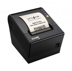 IMPRESSORA TERMICA DE CUPOM ELGIN I9 FULL USB/ETHERNET/SERIAL GUILHOTINA PRETA