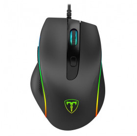 MOUSE USB GAMER T-DAGGER RECRUIT 2 RGB 3200 DPI PRETO T-TGM108