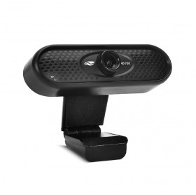 WEBCAM C3 TECH HD 720P WB-71BK PRETA