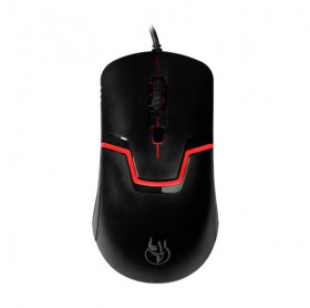 MOUSE USB KROSS PULSE GAMER KE-MG100 PRETO 1600 DPI 