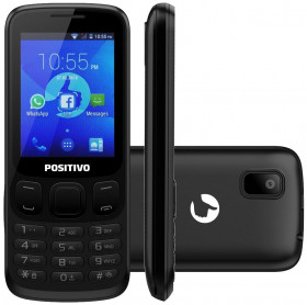 APARELHO CELULAR POSITIVO P70 DUAL CHIP PRETO