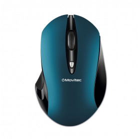 MOUSE SEM FIO MOVITEC OMW-04 1600DPI AZUL/PRETO