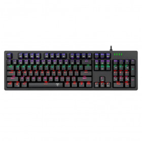 TECLADO USB GAMER MECANICO T-DAGGER BERMUDA SWITCH AZUL T-TGK312-BL 