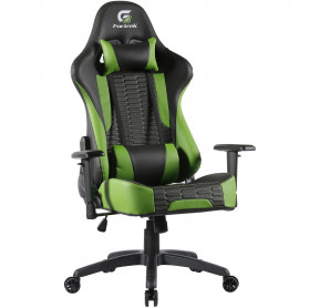 CADEIRA GAMER FORTREK CRUISER PRETA/VERDE 135 KG