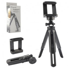 TRIPE MINI PARA SMARTPHONES/CAMERAS 21CM TRIPOD TP0020