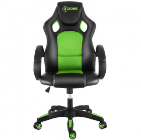 CADEIRA GAMER XZONE CGR-02 GIRO DE 360 PRETA/VERDE