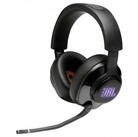 FONE C/ MICROFONE JBL QUANTUM 400 RGB P2 PRETO JBLQUANTUM400BLK