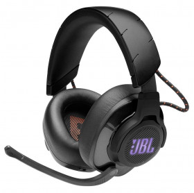 FONE C/ MICROFONE JBL QUANTUM 600 RGB WIRELESS PRETO JBLQUANTUM600BLK