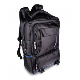 MOCHILA PARA NOTEBOOK 15.6 KROSS ELEGANCE COMFORT KE-BPM25 PRETA/AZUL