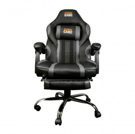 CADEIRA GAMER OEX GC300 PRETA/CINZA SUPORTA 150KG