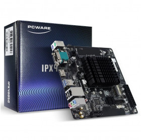 PLACA MAE PCWARE MINI ITX IPX4005G C/ PROCESSADOR INTEL DUAL CORE J4005 2.0GHZ