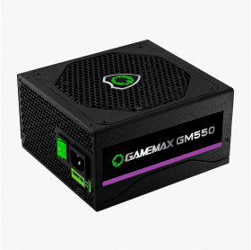 FONTE ATX 550W GAMEMAX GM550 80 PLUS BRONZE PFC ATIVO PRETA