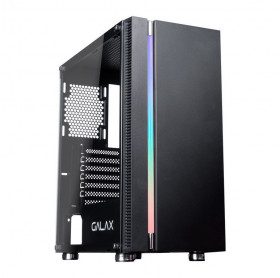 GABINETE ATX GALAX QUASAR GX600 PRETO SEM FONTE