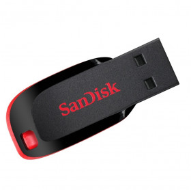 PEN DRIVE 16GB SANDISK SDCZ50-016G-B35 BLADE PRETO/VERMELHO