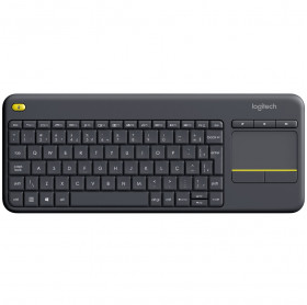 TECLADO SEM FIO TOUCH K400 PLUS TV LOGITECH PRETO 920-007125