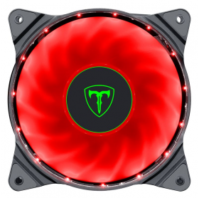 COOLER PARA GABINETE 120X25MM C/LED VERMELHO T-DAGGER T-TGF300-R